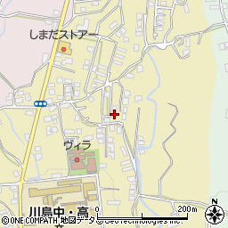 徳島県吉野川市川島町桑村268周辺の地図