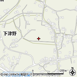 和歌山県有田郡有田川町下津野1732周辺の地図