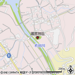瀧宮神社周辺の地図