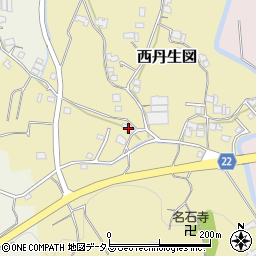 和歌山県有田郡有田川町西丹生図23周辺の地図