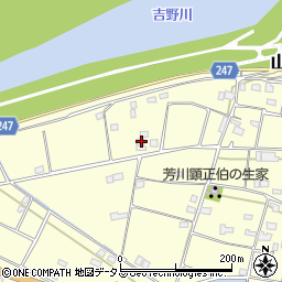 徳島県吉野川市山川町川田1139周辺の地図
