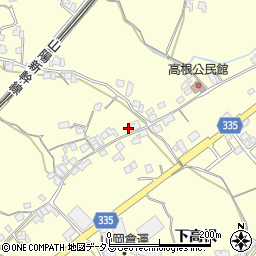 山口県山口市江崎下高根3415周辺の地図