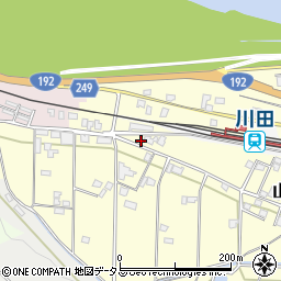 徳島県吉野川市山川町川田99周辺の地図