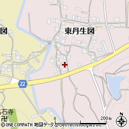 和歌山県有田郡有田川町東丹生図236周辺の地図