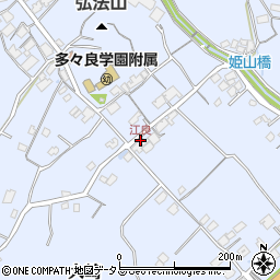 江良周辺の地図