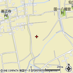 徳島県吉野川市鴨島町山路周辺の地図