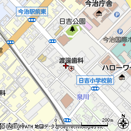 愛媛県今治市南宝来町周辺の地図