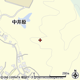 和歌山県有田郡有田川町中井原周辺の地図