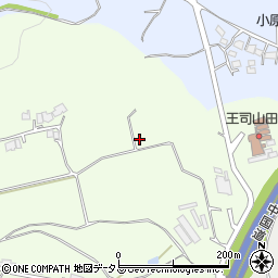 山口県下関市山田周辺の地図