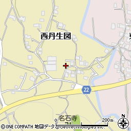 和歌山県有田郡有田川町西丹生図402周辺の地図