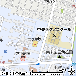 徳島県社会保険労務士会　総合労働相談所周辺の地図