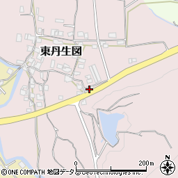 和歌山県有田郡有田川町東丹生図135周辺の地図