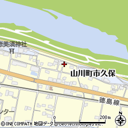 徳島県吉野川市山川町川田668周辺の地図