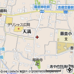 和歌山県有田郡有田川町天満598周辺の地図