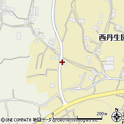 和歌山県有田郡有田川町西丹生図15周辺の地図