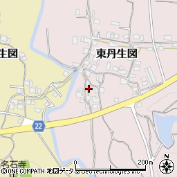 和歌山県有田郡有田川町東丹生図235周辺の地図