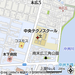 サーパスシティ南末広一番館管理事務室周辺の地図