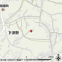 和歌山県有田郡有田川町下津野1766周辺の地図