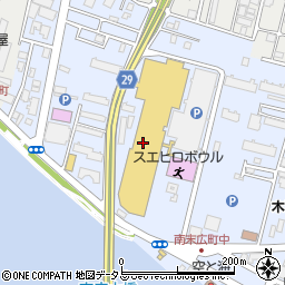ユニクロイオンモール徳島店周辺の地図