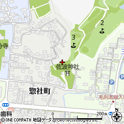 山口県防府市惣社町6周辺の地図