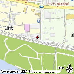 徳島県美馬市脇町大字猪尻道犬周辺の地図