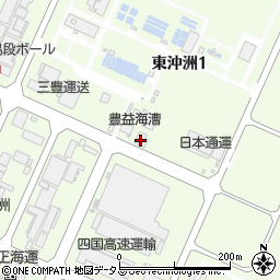 日本通運株式会社徳島支店引越センター周辺の地図