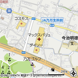 愛媛銀行マックスバリュ今治阿方店 ＡＴＭ周辺の地図
