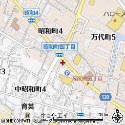 有限会社快生堂薬局周辺の地図