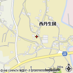和歌山県有田郡有田川町西丹生図503周辺の地図