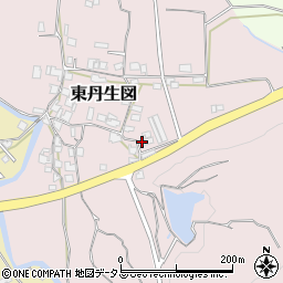 和歌山県有田郡有田川町東丹生図136周辺の地図