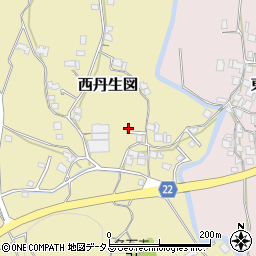 和歌山県有田郡有田川町西丹生図400周辺の地図