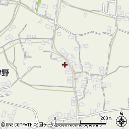 和歌山県有田郡有田川町下津野1744周辺の地図
