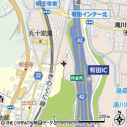 和歌山県有田郡有田川町天満829周辺の地図