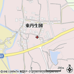 和歌山県有田郡有田川町東丹生図216周辺の地図