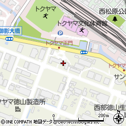 山口県周南市御影町1-1周辺の地図