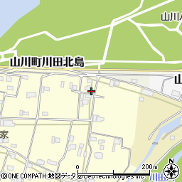 徳島県吉野川市山川町川田1316周辺の地図