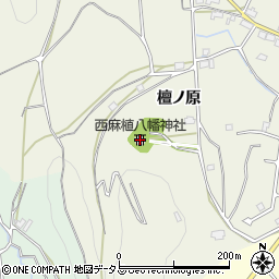 徳島県吉野川市鴨島町西麻植檀ノ原157周辺の地図