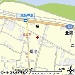 徳島県吉野川市川島町児島西須賀周辺の地図
