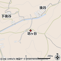 徳島県美馬市美馬町坊ヶ谷周辺の地図