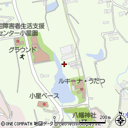 徳島県美馬市脇町小星647周辺の地図