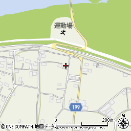 徳島県美馬市穴吹町三島舞中島1289周辺の地図