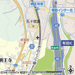 和歌山県有田郡有田川町天満12周辺の地図