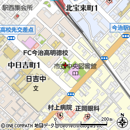 駅南公園周辺の地図