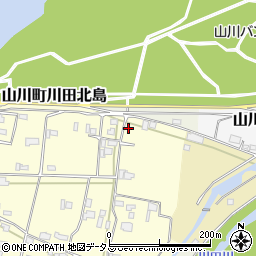 徳島県吉野川市山川町川田1328周辺の地図