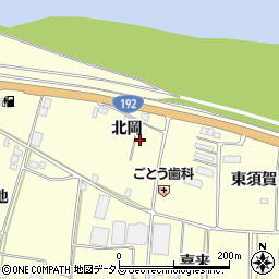 徳島県吉野川市川島町児島北岡7周辺の地図