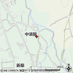 徳島県吉野川市川島町山田中須賀100周辺の地図