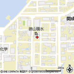 東ソー生活協同組合　西売店周辺の地図