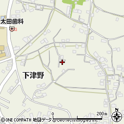 和歌山県有田郡有田川町下津野1761周辺の地図