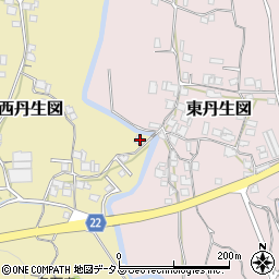 和歌山県有田郡有田川町西丹生図373周辺の地図