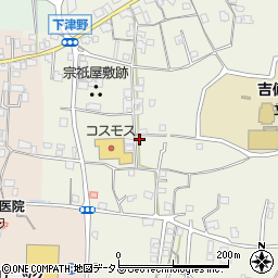 和歌山県有田郡有田川町下津野990周辺の地図